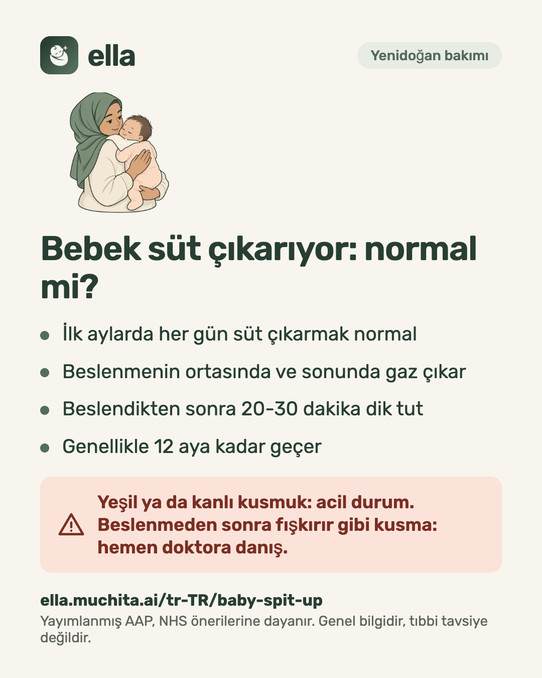 Bebek süt çıkarıyor: normal mi?