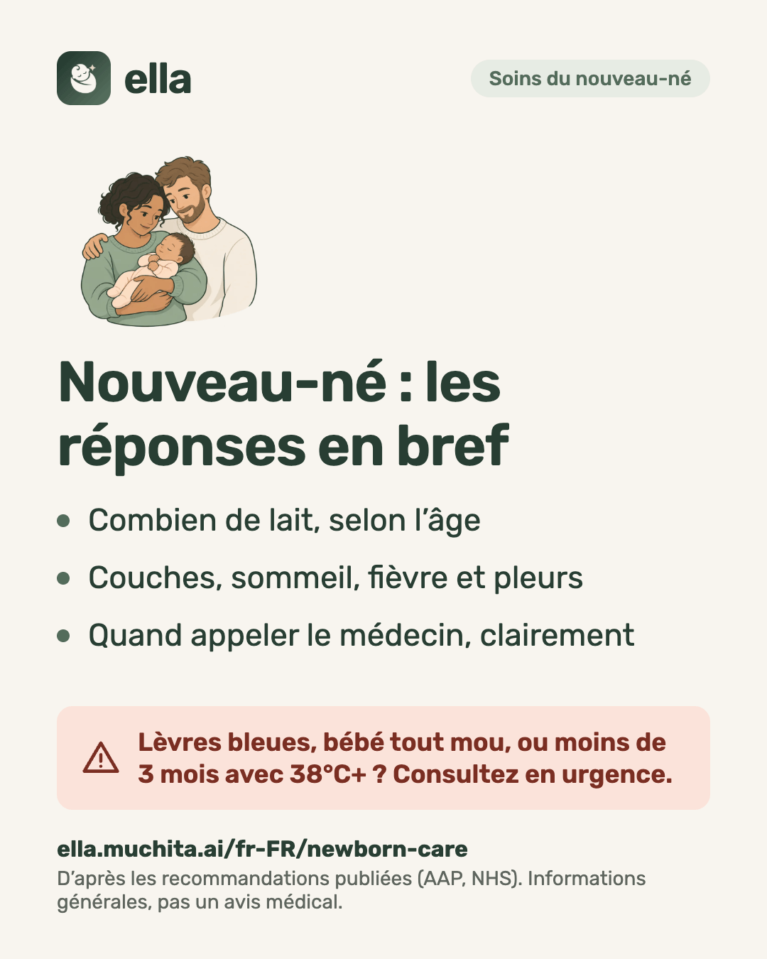 Nouveau-né : les réponses en bref