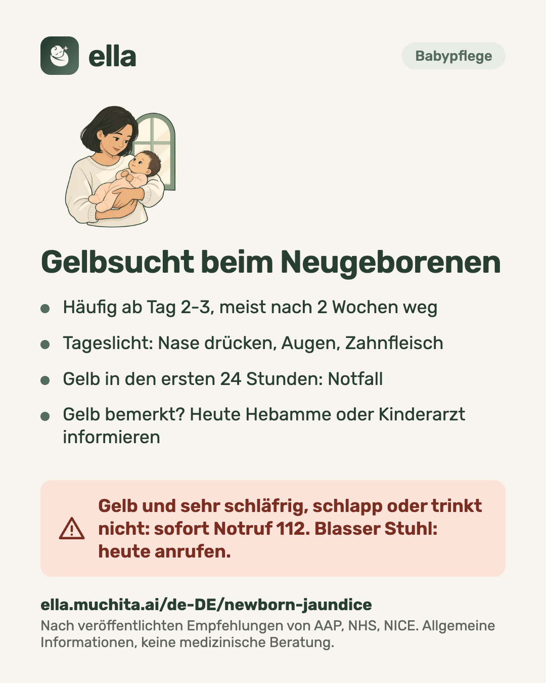 Gelbsucht beim Neugeborenen