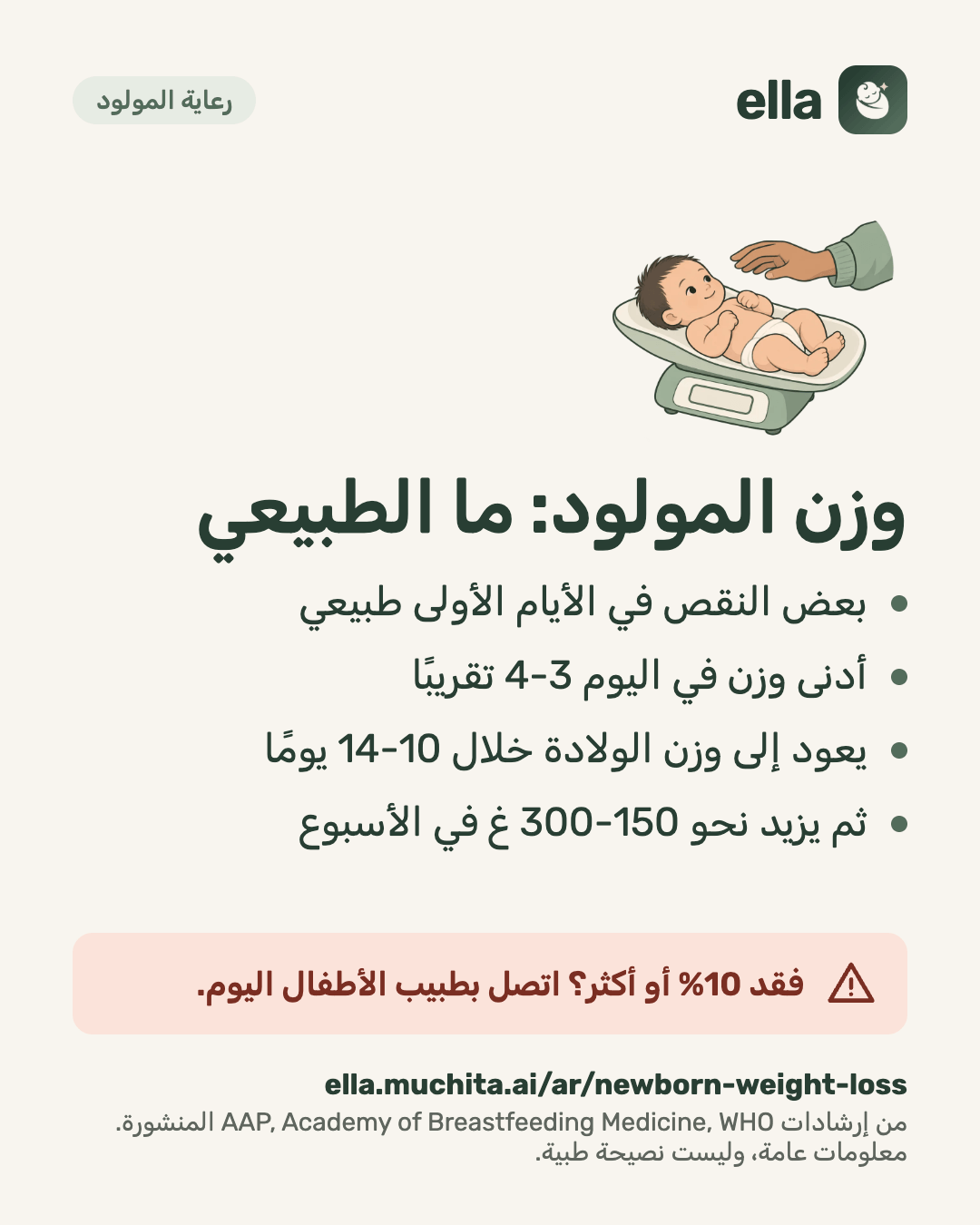 وزن المولود: ما الطبيعي